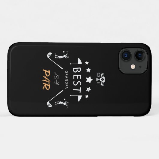 Vaderdag Gift | Beste opa op par Case-Mate iPhone Case (Achterkant (horizontaal))