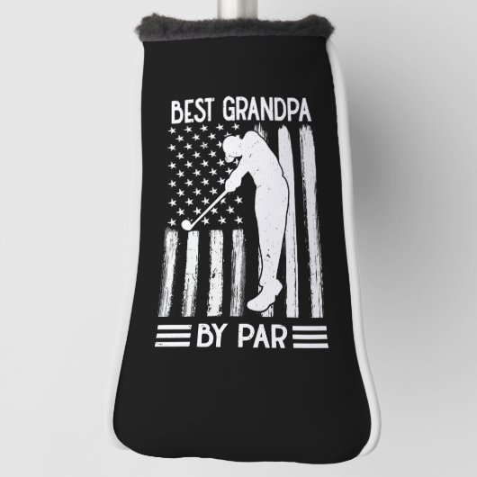 Vaderdag Gift | Beste opa op par Golfheadcover (Draai 90)