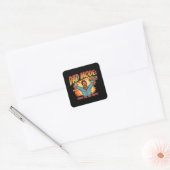 Vaderdag Gift | Dad Mode Vierkante Sticker (Envelop)