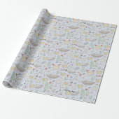 Vaderdag Gift Wrap Cadeaupapier (Uitgerold)