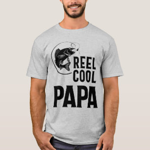 Vaderdag Gifts T-Shirt Vist Reel Cool Papa