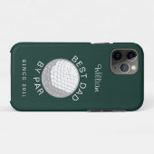Vaderdag Golf beste pap voor parelbruin Case-Mate iPhone Case (Achterkant (horizontaal))