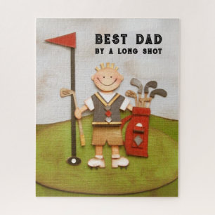 Vaderdag Golf Papa Legpuzzel