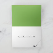 Vaderdag Golfen Feestdagen Kaart (Binnen)