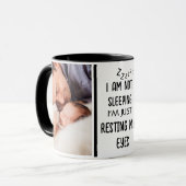 Vaderdag Grappige Nieuwe Papa Foto Mok (Voorkant links)