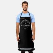 Vaderdag Grill Master Modern Funny Chef Schort (Gedragen)