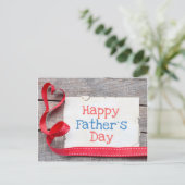 Vaderdag Groet Briefkaart (Staand voorkant)
