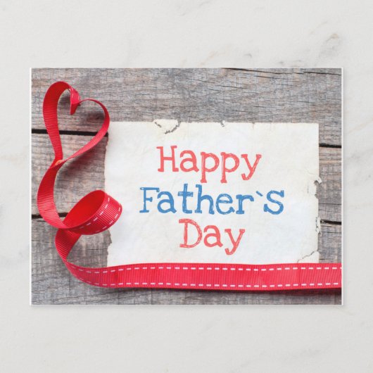 Vaderdag Groet Briefkaart (Voorkant)