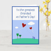 Vaderdag - Grootvader Kaart (Gele Bloem)