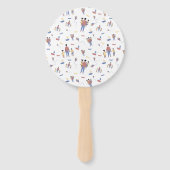 Vaderdag handventilatoren handwaaier (Voorkant)