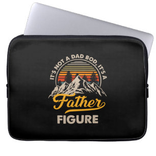 Vaderdag Het is een papa figuur Laptop Sleeve
