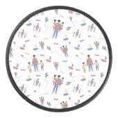 Vaderdag Hockey Puck (Voorkant)