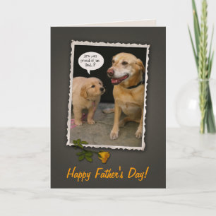Vaderdag Honden Kaart