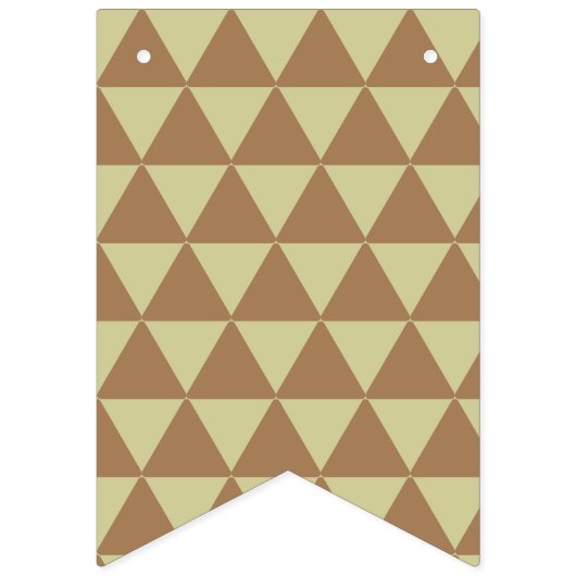 Vaderdag houten teken aangepaste bericht vlaggetjes (Derde vlag)