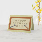 Vaderdag houten teken douane kaart (Gele Bloem)