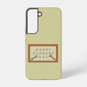 Vaderdag houten teken samsung galaxy hoesje