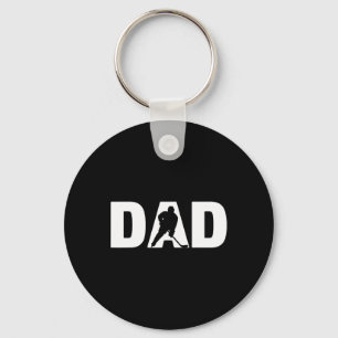 Vaderdag IJshockeyspeler Heren IJshockey Papa Sleutelhanger