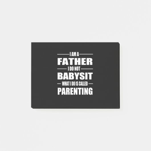 Vaderdag | Ik ben vader Post-it® Notes (Voorkant)