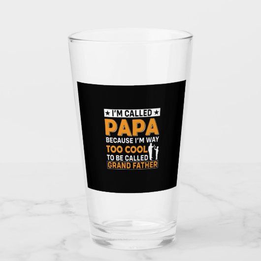 Vaderdag Ik heet Papa Glas (Voorkant)