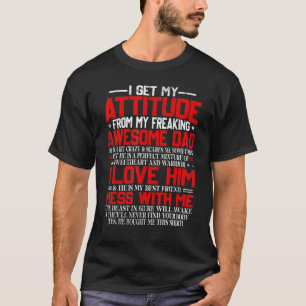 vaderdag ik krijg mijn houding van mijn Freakin Aw T-shirt