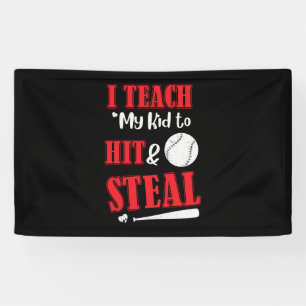 Vaderdag ik leer mijn Kind om te helpen Spandoek