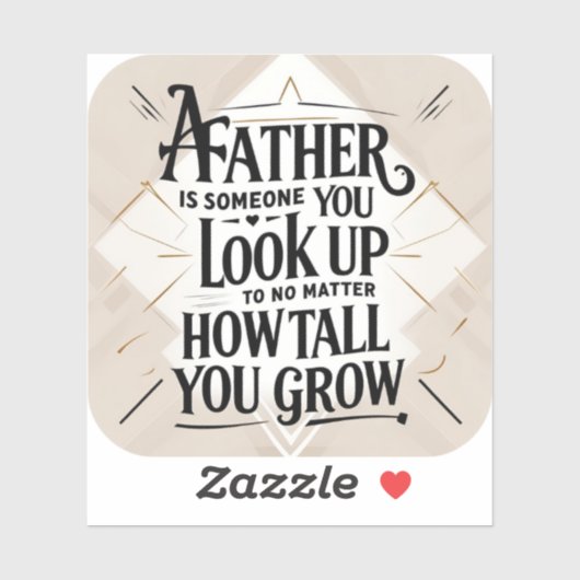 Vaderdag Inspirerend Sticker (Vel)