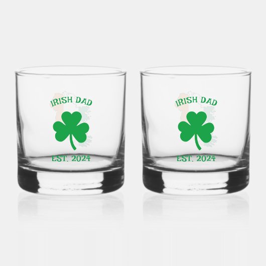 Vaderdag Irish Whiskey Glass Set Whisky Glas (Achterkant)