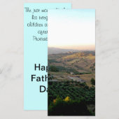 Vaderdag Italië Bladwijzer Foto en scripts (Voorkant / Achterkant)