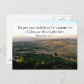 Vaderdag Italië & Schrift Geschenken Briefkaart (Voorkant / Achterkant)