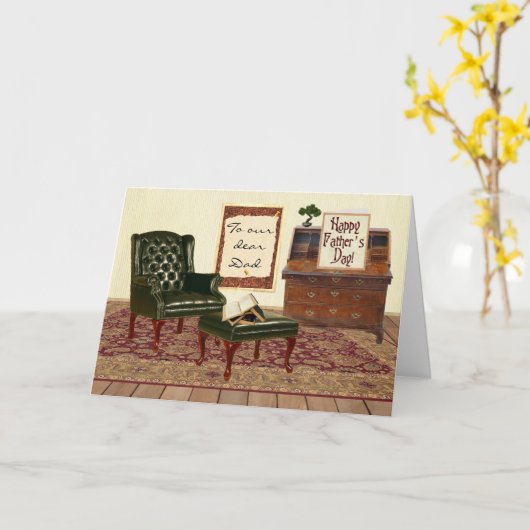 Vaderdag Kaart (Gele Bloem)