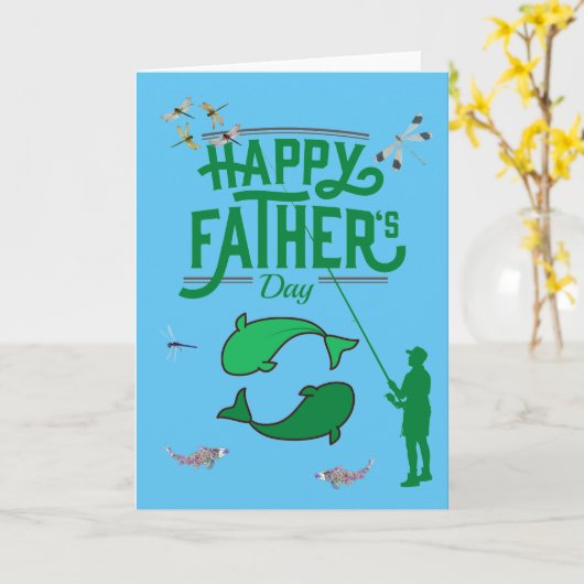 vaderdag kaart (Gele Bloem)