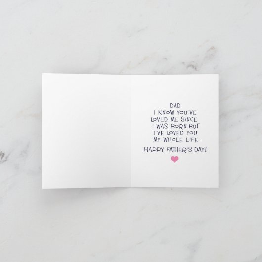 Vaderdag Kaart (Binnen)