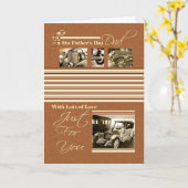 Vaderdag Kaart Classic Cars (Gele Bloem)