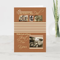 Vaderdag Kaart Classic Cars