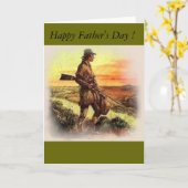 Vaderdag kaart Frontiersman (Gele Bloem)