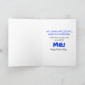 Vaderdag Kaart - Grappige Cartoon (Binnen)