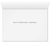 Vaderdag Kaart met Eenden (Binenzijde Horizontaal (Onderkant))