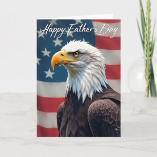 Vaderdag kaart vol patriottisme