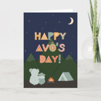 Vaderdag Kaart voor Avô
