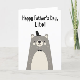 Vaderdag Kaart voor Lito