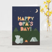 Vaderdag Kaart voor Opa (Gele Bloem)