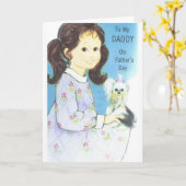  Vaderdag Kaart voor papa (Gele Bloem)