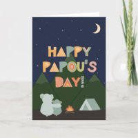 Vaderdag Kaart voor Papou