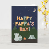 Vaderdag Kaart voor Pappa (Gele Bloem)