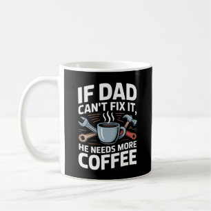 Vaderdag klusjesman papa koffiemoersleutel Mannen Koffiemok