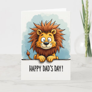 Vaderdag Knuffelkaart voor Cartoonvaders Kaart
