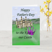 Vaderdag Koning van het kasteel Kaart (Gele Bloem)