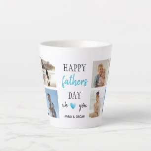 Vaderdag Latte-Mok   Gepersonaliseerde foto's Latte Mok