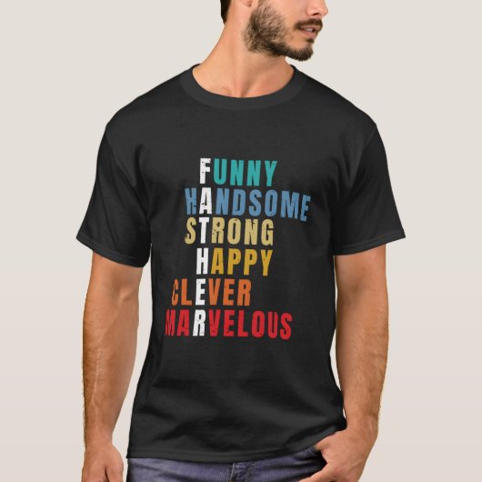 Vaderdag Liefdevol T-shirt (Voorkant)