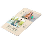 Vaderdag Lucky, je vader 2 foto Magneet (Linkerzijde)